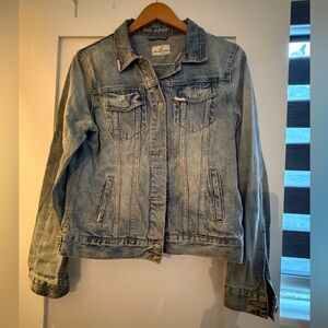 Marine Layer Light Blue Jean Jacket